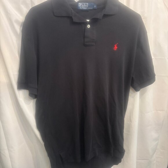 Polo by Ralph Lauren Classic Black Short Sleeve Polo – Size S - Picture 1 of 3